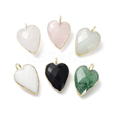 Natural Mixed Stone Pendants G-G012-11G-A-1