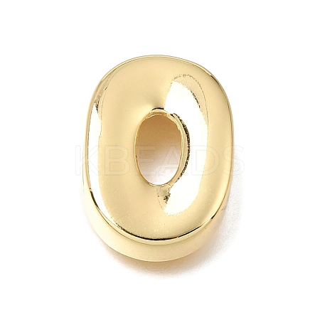 Brass Slide Charms KK-E802-33G-O-1