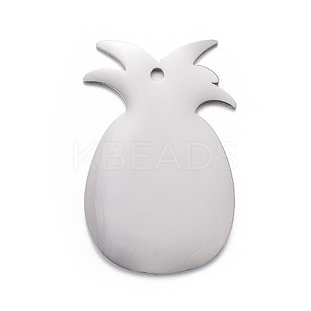 Non-Tarnish 304 Stainless Steel Pendants STAS-F254-04A-P-1