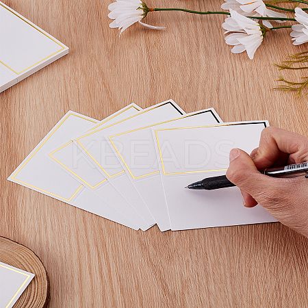 30Pcs Paper Table Place Cards AJEW-LP0004-21-1