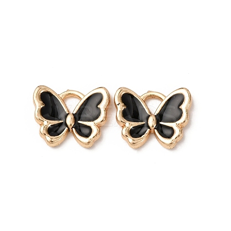 Light Gold Plated Alloy Charms LS-ENAM-L029-06B-1