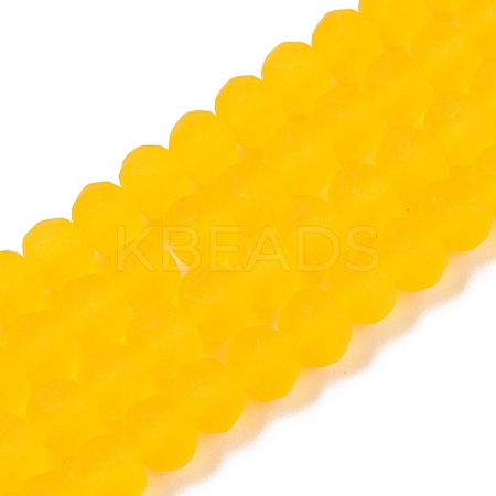 Transparent Glass Beads Strands EGLA-A044-T6mm-MD05-1