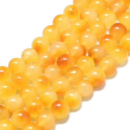 Natural Malaysia Jade Beads Strands G-L645-C01-10mm-27-1