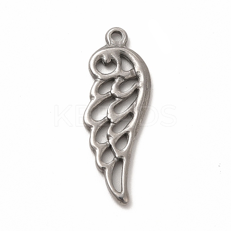 Non-Tarnish 304 Stainless Steel Pendants STAS-P322-17P-1