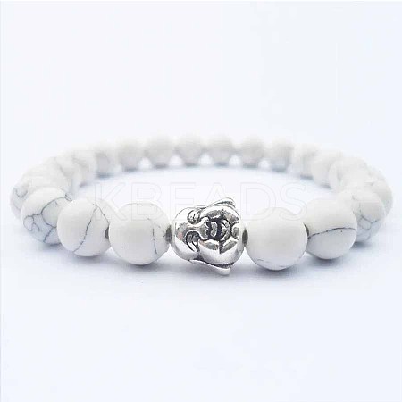 Chinese style artistic retro Buddha head bracelet AJ1430-1
