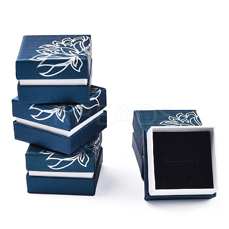 Printed Cardboard Jewelry Set Boxes CBOX-T005-01B-1