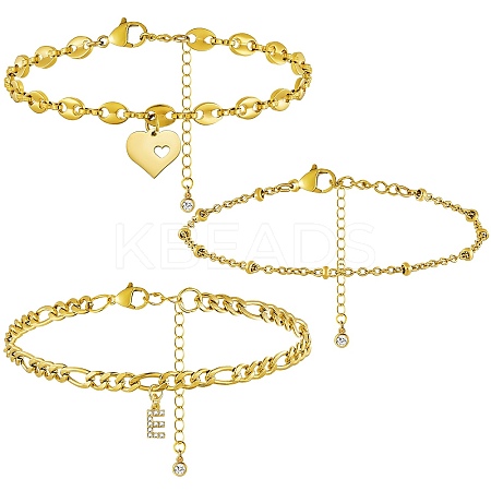 Anklets Sets AJEW-AN00383-05-1