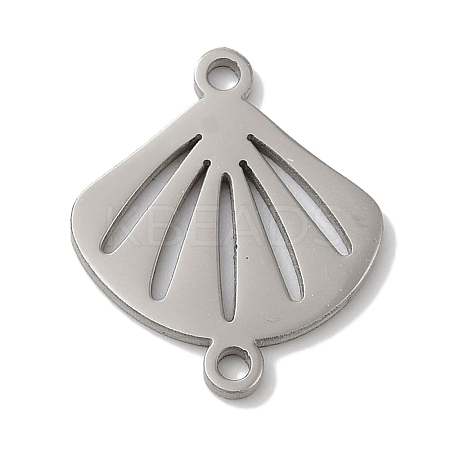 Tarnish Resistant 304 Stainless Steel Connector Charms STAS-U010-03P-1