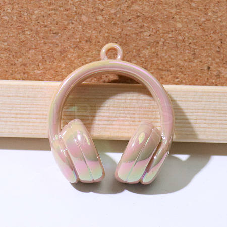 UV Plating Opaque Acrylic Pendants SACR-FZC0001-001I-1