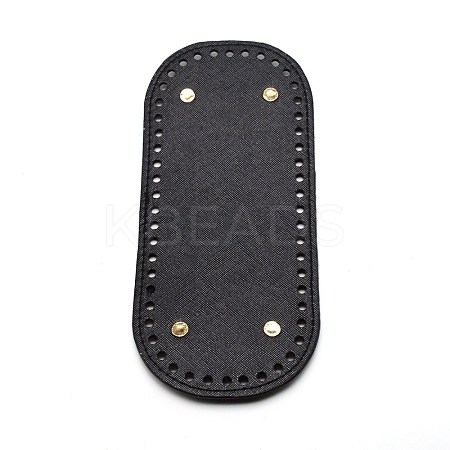 Imitation Leather Knitting Crochet Bags Bottom DIY-WH0302-37B-1