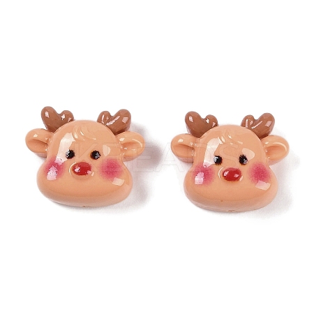 Christmas Opaque Resin Decoden Cabochons LS-CRES-M036-03P-1