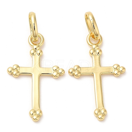 Rack Plating Brass Pendants KK-Q775-11G-1