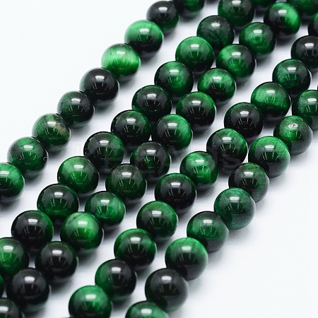 Natural Tiger Eye Beads Strands X-G-F561-8mm-B01-1