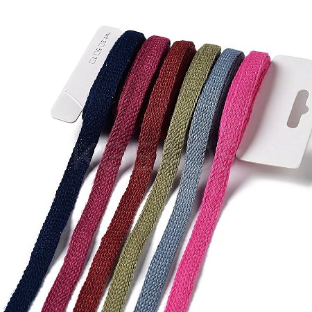 18 Yards 6 Styles Polyester Ribbon SRIB-C001-D04-1