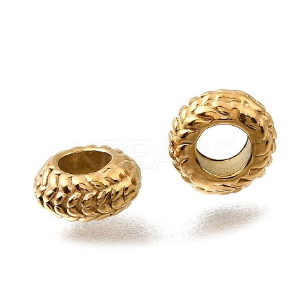 304 Stainless Steel Beads STAS-L315-063J-G-1
