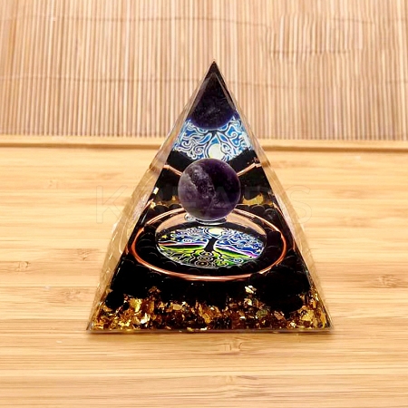 Resin Pyramid Energy Tower PW-WG65990-01-1