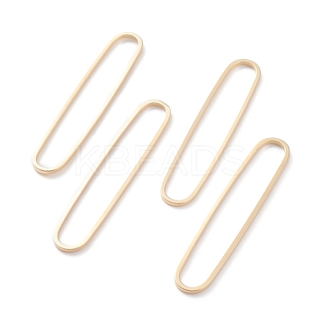 Brass Linking Rings KK-Y003-04G-G-1