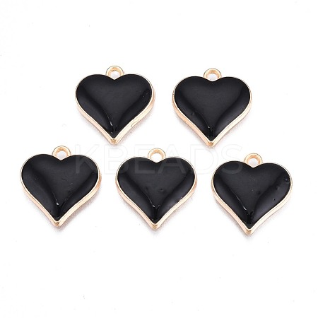 Alloy Enamel Pendants ENAM-N054-73A-1