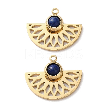 Natural Lapis Lazuli Pendants STAS-L022-556G-03-1