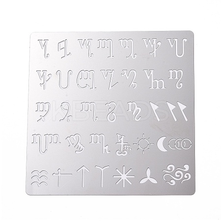 Carbon Steel Cutting Dies Stencils DIY-XCP0002-52MP-02-1