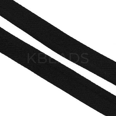 Flat Polyester Elastic Cord/Band EC-WH0006-05-1