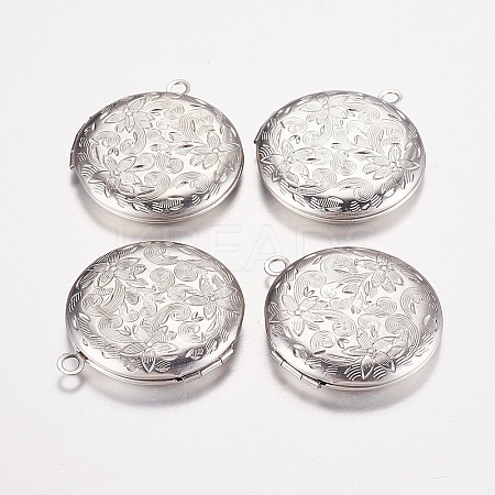 Tarnish Resistant 316 Stainless Steel Locket Pendants LS-STAS-G168-20P-1