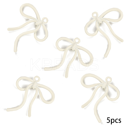 5Pcs Baking Paint Alloy Pendants FIND-YW0009-10A-1