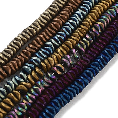 Electroplated Synthetic Non-magnetic Hematite Beads Strands G-H020-M01-1