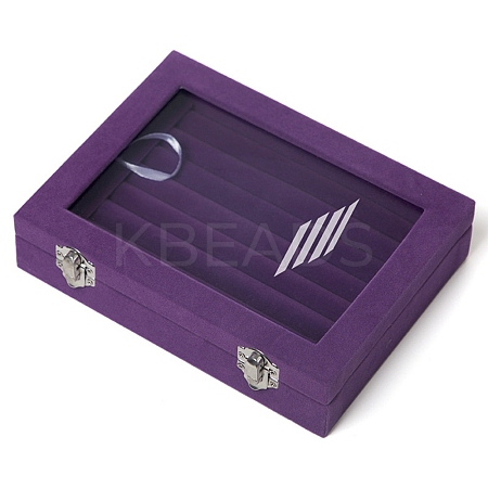 Velvet Rings Jewelry dDisplay Box PW-WG9F34A-04-1