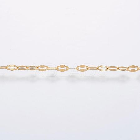 Ion Plating(IP) 304 Stainless Steel Dapped Chains CHS-H007-56G-1