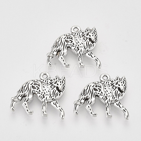 Tibetan Style Alloy Pendants LS-X-TIBEP-T009-33AS-RS-1