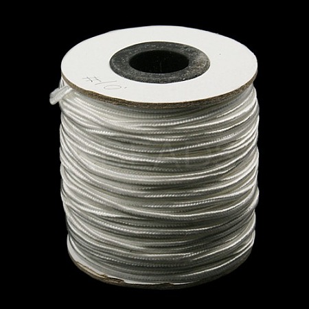 Nylon Braided Cord for Woven Jewelry Making Macrame Craft NWIR-K001-01#-1