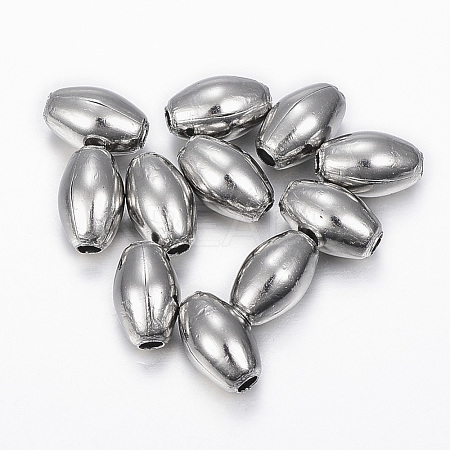 Tarnish Resistant 304 Stainless Steel Beads STAS-H396-B-06P-1