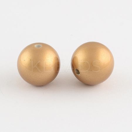 ABS Plastic Imitation Pearl Round Beads LS-SACR-S074-20mm-A58-1