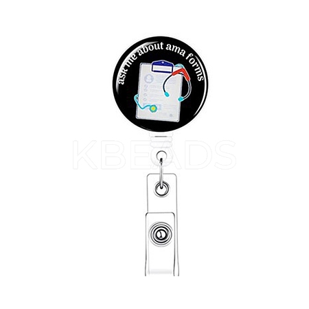 Badge Reel for Nurse Doctor FIND-SX0001-219-1