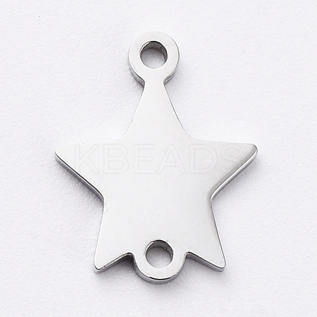 Non-Tarnish 304 Stainless Steel Links connectors for Jewelry Making STAS-G215-32P-1
