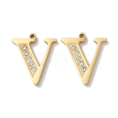 Real 14K Gold Plated 304 Stainless Steel Pendants STAS-L022-157G-V-1