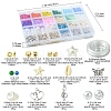 DIY Ocean Beach Theme Glass Seed Beaded Stretch Jewelry Set Kits DIY-FS0006-90-4