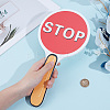 Plastic Traffic Sign DIY-WH0504-365-3