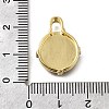 Brass Micro Pave Cubic Zirconia Pendants KK-S523-16G-4