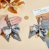 2Pcs Polyester Bowknot Bag Extension Chains PURS-ME0001-01B-3