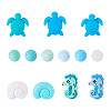 Food Grade Eco-Friendly Silicone Focal Beads SIL-TA0002-67-3