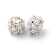 Polymer Clay Rhinestone Beads RGLA-D050-04D-1