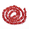 Transparent Glass Beads GLAA-Q066-14mm-B15-2