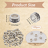 100Pcs Tibetan Style Alloy Spacer Beads PALLOY-SP0001-05-2