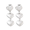 Non-Tarnish 304 Stainless Steel Stud Earrings EJEW-S226-10P-01-2
