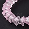 Transparent Glass Beads Strands LAMP-H061-01C-01-5