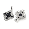 Synthetic Blue Goldstone Pendants G-Z077-01P-14-2