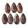Natural Leopard Skin Jasper Pendants X-G-F731-04G-2