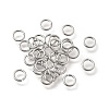 Brass Open Jump Rings KK-B147-03D-P-1